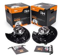 Coppia Mozzi Fuselli Ruota Completa Anteriore Destro+Sinistro GH-281593H/V