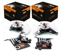 Coppia Mozzi Fuselli Ruota Completa Anteriore Destro+Sinistro GH-281906H/V