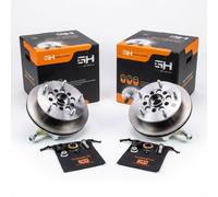 Coppia Mozzi Fuselli Ruota Completa Anteriore Destro+Sinistro GH-282543H/V
