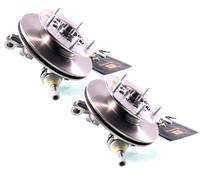 Coppia Mozzi Fuselli Ruota Completa Anteriore Destro+Sinistro GH-282543H/V