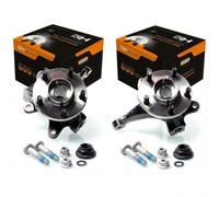 Coppia Mozzi Fuselli Ruota Completa Anteriore Destro+Sinistro GH-282566H/V