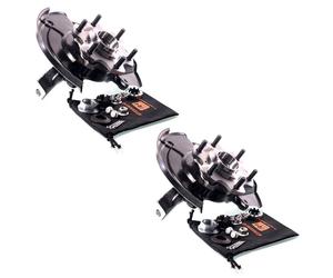 Coppia Mozzi Fuselli Ruota Completa Anteriore Destro+Sinistro GH-283016H/V