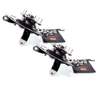 Coppia Mozzi Fuselli Ruota Completa Anteriore Destro+Sinistro GH-283017H/V