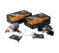 Coppia Mozzi Fuselli Ruota Completa Anteriore Destro+Sinistro GH-283351H/V
