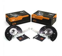 Coppia Mozzi Fuselli Ruota Completa Anteriore Destro+Sinistro GH-283362H/V