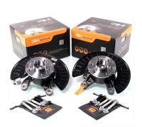 Coppia Mozzi Fuselli Ruota Completa Anteriore Destro+Sinistro GH-283387H/V