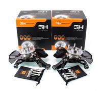 Coppia Mozzi Fuselli Ruota Completa Anteriore Destro+Sinistro GH-283472H/V