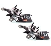 Coppia Mozzi Fuselli Ruota Completa Anteriore Destro+Sinistro GH-283549H/V