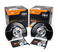 Coppia Mozzi Fuselli Ruota Completa Anteriore Destro+Sinistro GH-283621AH/V