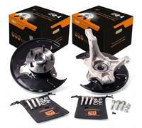 Coppia Mozzi Fuselli Ruota Completa Anteriore Destro+Sinistro GH-283624H/V