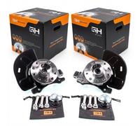 Coppia Mozzi Fuselli Ruota Completa Anteriore Destro+Sinistro GH-283640AH/V