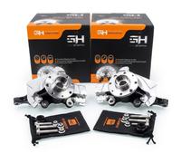 Coppia Mozzi Fuselli Ruota Completa Anteriore Destro+Sinistro GH-283689AH/V