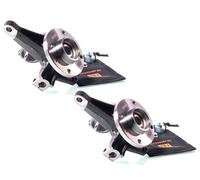 Coppia Mozzi Fuselli Ruota Completa Anteriore Destro+Sinistro GH-283768H/V