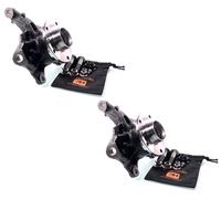 Coppia Mozzi Fuselli Ruota Completa Anteriore Destro+Sinistro GH-283972H/V