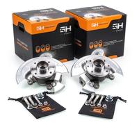 Coppia Mozzi Fuselli Ruota Completa Anteriore Destro+Sinistro GH-283993H/V