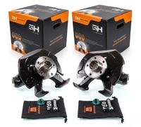 Coppia Mozzi Fuselli Ruota Completa Anteriore Destro+Sinistro GH-284331H/V