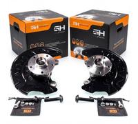 Coppia Mozzi Fuselli Ruota Completa Anteriore Destro+Sinistro GH-284363H/V