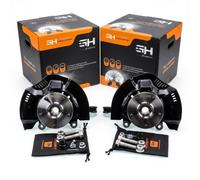 Coppia Mozzi Fuselli Ruota Completa Anteriore Destro+Sinistro GH-284553H/V