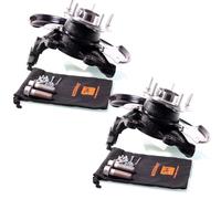 Coppia Mozzi Fuselli Ruota Completa Anteriore Destro+Sinistro GH-284590H/V