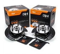 Coppia Mozzi Fuselli Ruota Completa Anteriore Destro+Sinistro GH-289377H/V