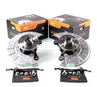 Coppia Mozzi Fuselli Ruota Completa Anteriore Destro+Sinistro GH-289961H/V
