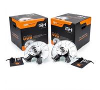 Coppia Mozzi Fuselli Ruota Completa Anteriore Destro+Sinistro GH-289962H/V