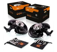 Coppia Mozzi Fuselli Ruota Completa Posteriore Destro+Sinistro GH-289953H/V