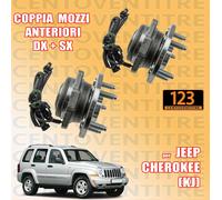 COPPIA MOZZI RUOTA ANTERIORI DX + SX JEEP CHEROKEE (KJ)