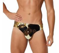 Coppia Nera, re e Regina, Afro, Donna, Uomo, Amanti, Costume da Bagno da Uomo, Slip da Bagno Sexy, Costume da Bagno XXL