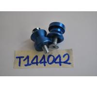 Coppia nottolini neri Ø 6mm cavalletto alzamoto T144042 Lift stand spool set