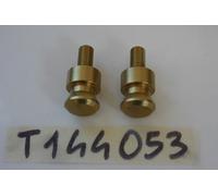 Coppia nottolini oro Ø 10mm cavalletto alzamoto T144053 Lift stand spool set