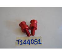 Coppia nottolini rossi Ø 10mm cavalletto alzamoto T144051 Lift stand spool set