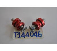 Coppia nottolini rossi Ø 8mm cavalletto alzamoto T144046 Lift stand spool set