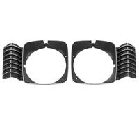 Coppia Nuove Cornici Fari Per Chevy Nova 1969-72 Dii