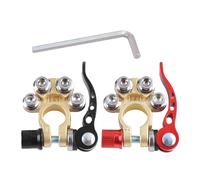 Coppia Ottone Barca Auto Terminali Della Batteria Connettore Morsetti