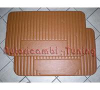 COPPIA PANNELLI LATERALI PORTE FIAT 500 L DX+SX COLORE OCRA EPOCA