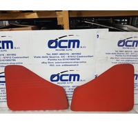 COPPIA PANNELLO INTERNO PARAFANGO POSTERIORE DX+SX FIAT 500 D COLORE ROSSO