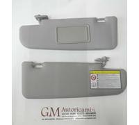 COPPIA PANTINA ALETTA PARASOLE DX/SX FIAT PANDA 2012> 17091/17092