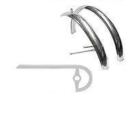 Coppia PARAFANGHI + Carter per GRAZIELLA - Pieghevole Misura 20" in Acciaio Inox