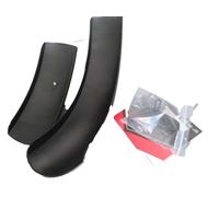 COPPIA PARAFANGHI CICLO E-BIKE -FAT BIKE RUOTA 20 TIPO CORTO (IN ABS NERO)
