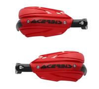 COPPIA PARAMANI CHIUSI ENDURANCE-X BLACK&RED ACER NDURO CROSS MOTARD