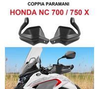 Coppia Paramani Couple kit handguards HONDA NC 700 750 X - Nuovi ABS nero