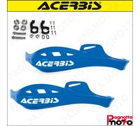 COPPIA PARAMANI CROSS ACERBIS RALLY PROFILE UNIVERSALI BLU + KIT MONTAGGIO