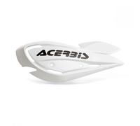 Coppia paramani cross universali Acerbis Uniko ATV bianco