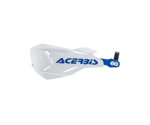 Coppia paramani cross universali Acerbis X-Factory Bianco Blu