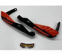 COPPIA PARAMANI FENIX OEM CIRCUIT CARBON-ARANCIONE X MOTO UNIVERS. COD:PM081-219