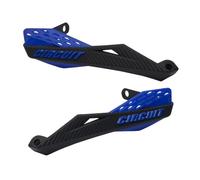 Coppia Paramani Moto - Circuit FENIX - Carbonio / Blu - Kit Montaggio Escluso