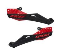 Coppia Paramani Moto Universali - Circuit FENIX - Carbonio / Rossi