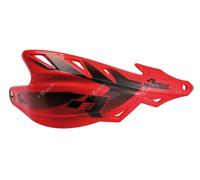 Coppia Paramani Motocross Racetech Raptor Rosso Universali Rtech Enduro Motard