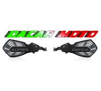 COPPIA PARAMANI NERO/GRIGIO ACERBIS KTM EXC-F 450 2014 2015 2016 2017